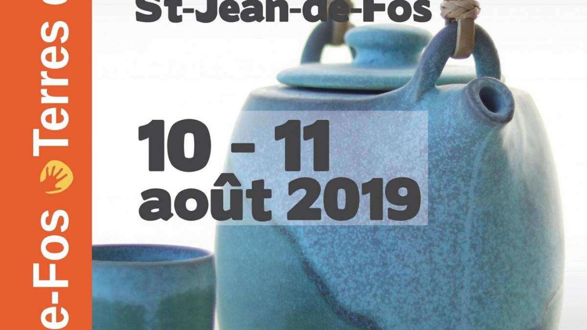 Affiche du 35e marché des potiers de St-Jean-de-Fos