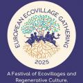 Affiche de la Fête Européenne des Ecovillages 2025