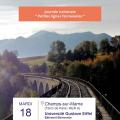Affiche de la Journée nationale des petites lignes ferroviaires