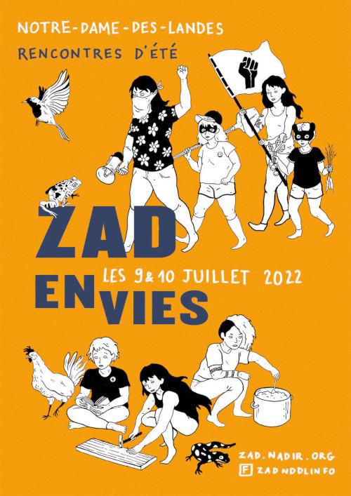 L'affiche des Zadenvies 2022