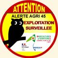 Le logo d'Alerte Agri 45