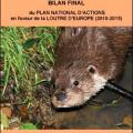 Couverture du rapport du plan d'action loutre d'Europe