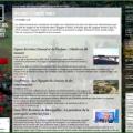 Capture d'écran du site web du collectif des usagers des transports du Haut-Allier