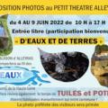 L'affiche de l'exposition D'eaux et de terres