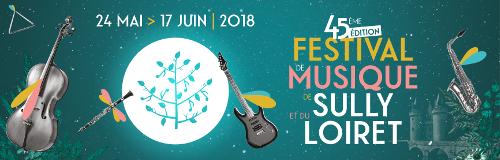 Affiche du festival de musique de Sully édition 2018