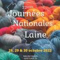 L'affiche des Journées Nationales de la laine 2022