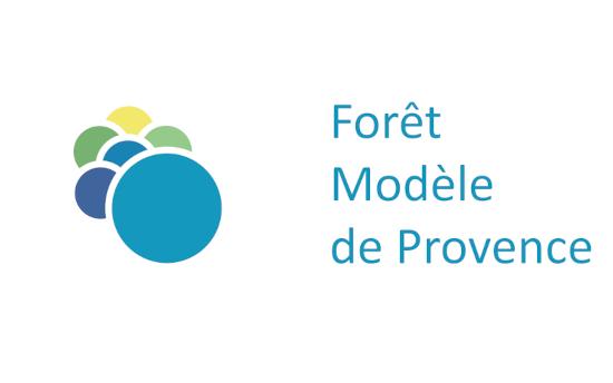 Le logo de l'association Forêt Modèle de Provence