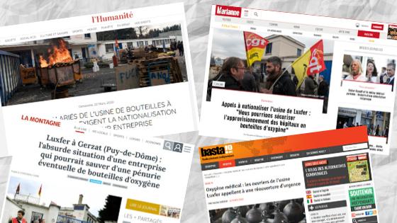 Luxfer, les ouvriers de l'usine réclament sa nationalisation