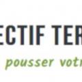 Objectif terres, la bannière du site web