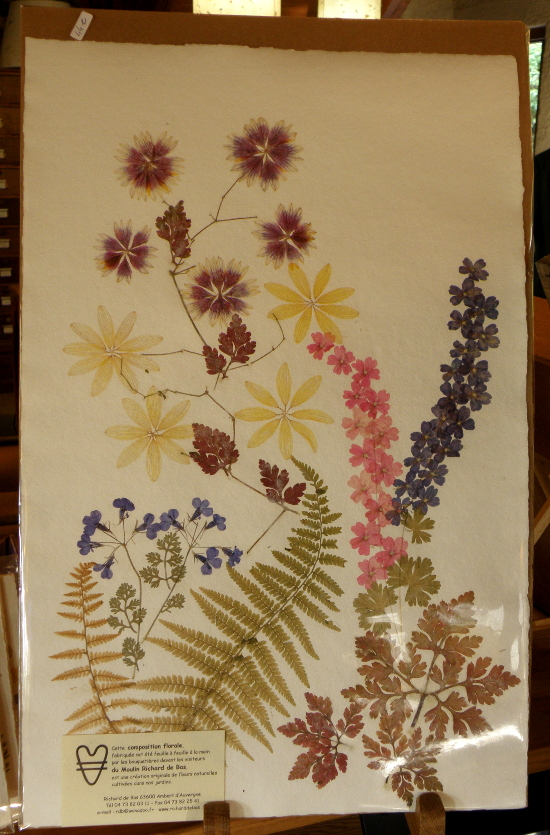 Une composition florale réalisée par une bouquetière du moulin