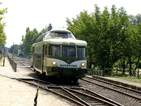 L'entrée du Panoramique en gare d'Ambert