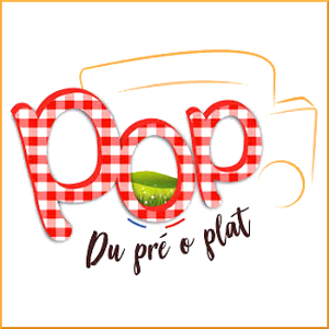 Le logo du food truck Pop Du Pré o Plat