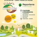 Affiche du salon du livre de l'écologie à St Pierre de Frugie