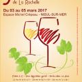 Affiche du salon du vin bio de La Rochelle
