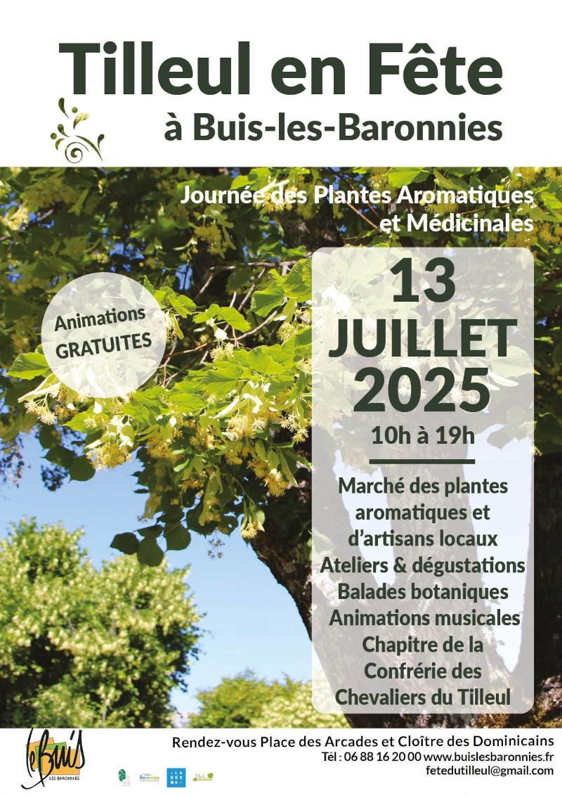 Tilleul en Fête, à Buis-les-Baronnies, édition 2025