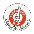 Le logo du site web et du village de Camembert